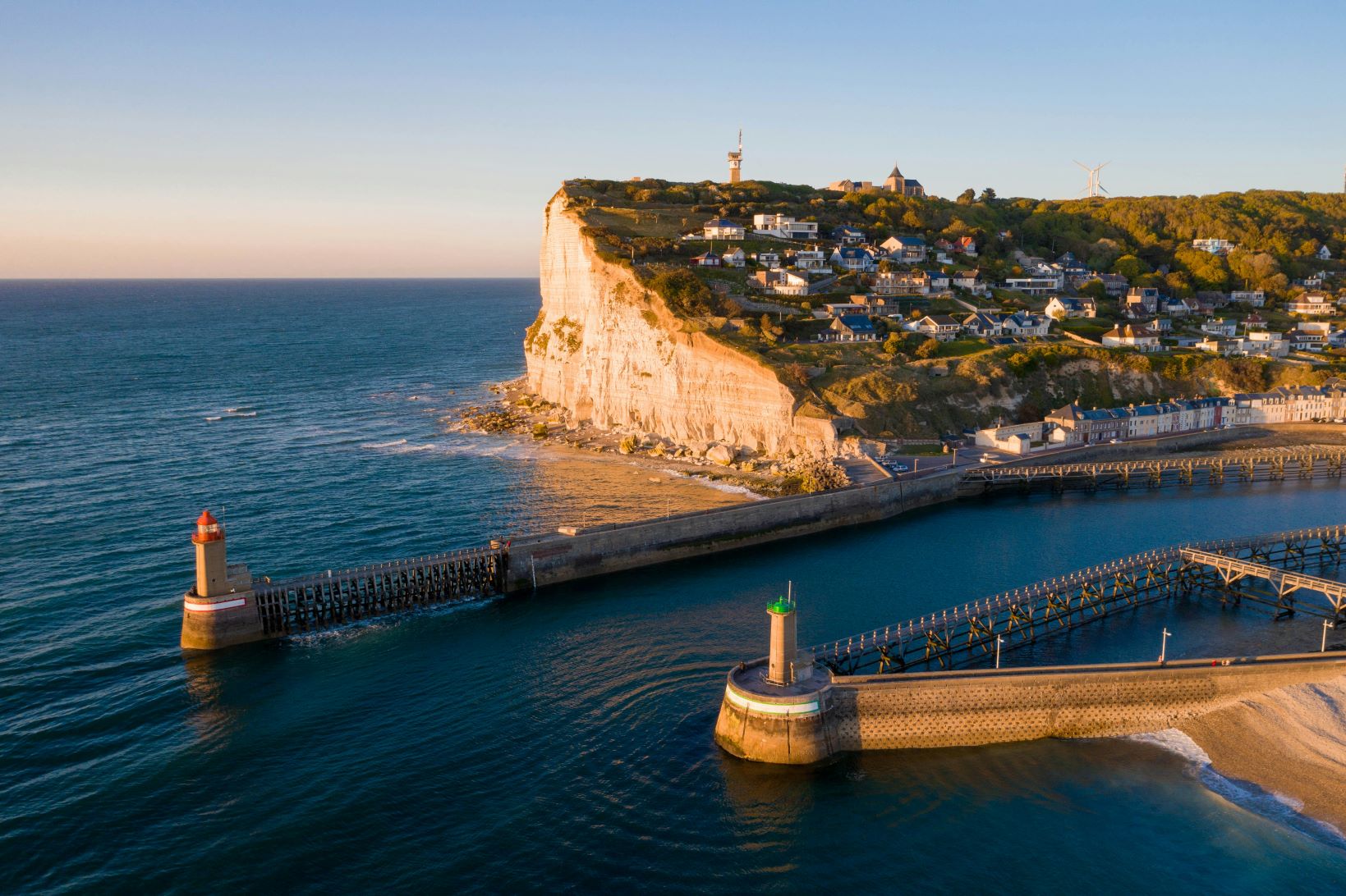 Fécamp coastline